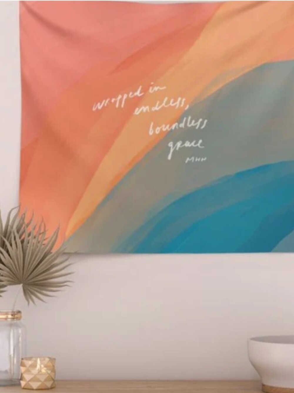 Morgan Harper Nichols Abstract Painting Wall Tapestry - Picture 4 of 4